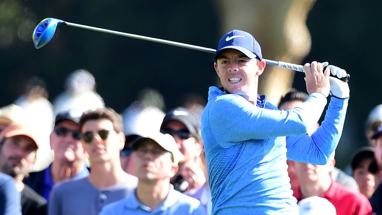 Rory McIlroy on day three of the 2016 Northern Trust Open at the Riviera Country Club