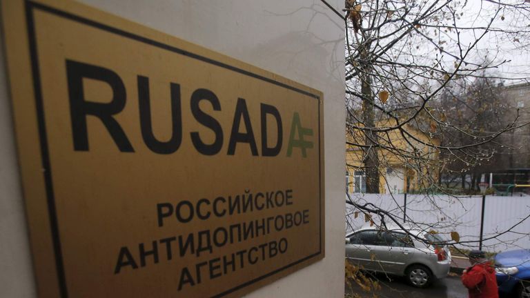 Office of the Russian Anti-Doping Agency in Moscow
