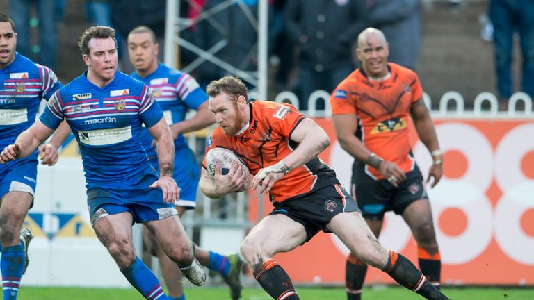 Castleford Tigers wing Joel Monaghan