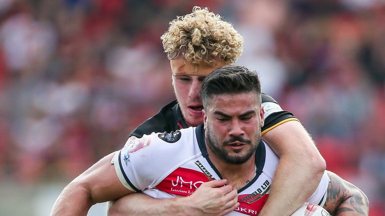 France international Mathias Pala pictured playing for Leigh