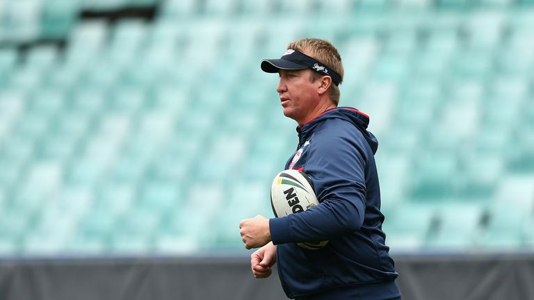 Sydney Roosters head coach Trent Robinson