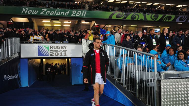Sam Warburton was sent off in the World Cup semi-final in 2011 against France