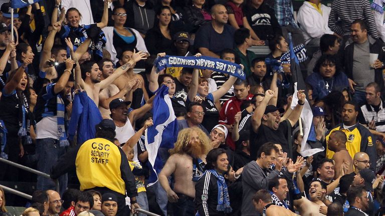 San Jose Earthquakes fans are known to be noisy