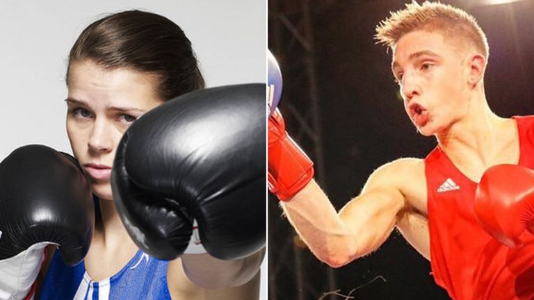 Sky Scholar boxers Savannah Marshall and Jack Bateson fighting for their Rio spots