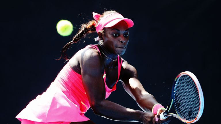 Sloane Stephens delighted to beat last year's champion
