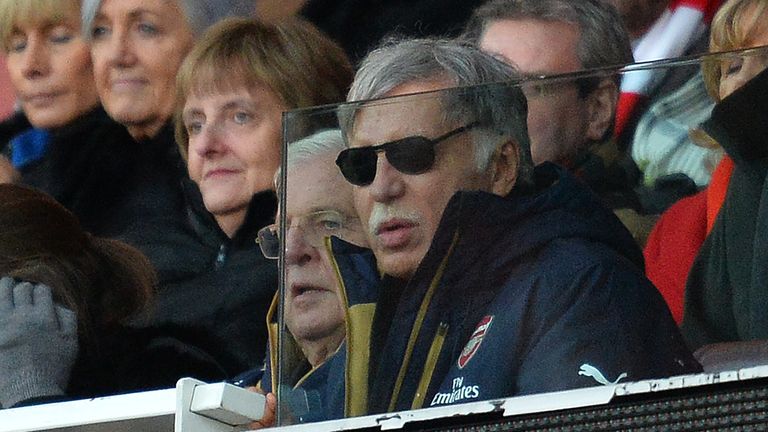 Arsenal majority owner Stan Kroenke