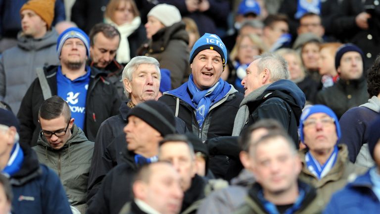 Steve Walsh (centre) spent 14 years at Leicester during his playing career
