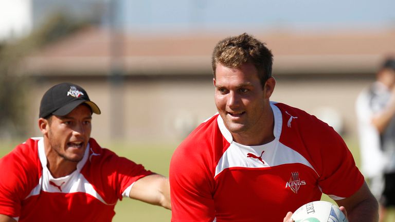 Kings skipper Steven Sykes in action during a training session