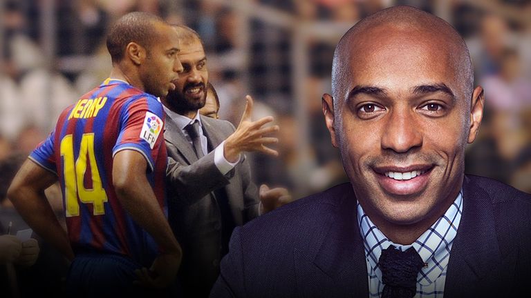 Thierry Henry & Pep Guardiola