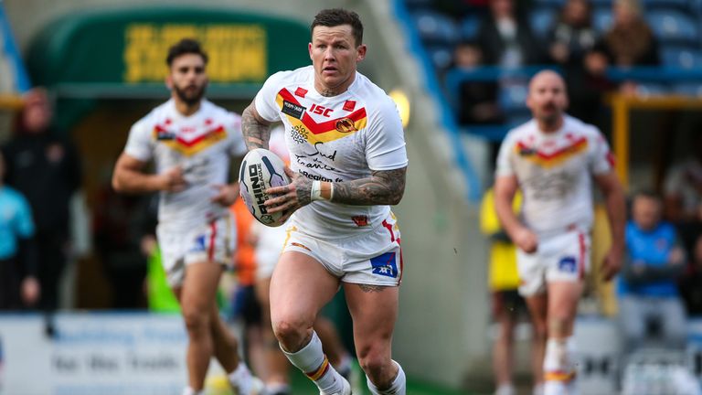 Catalans' Todd Carney in action