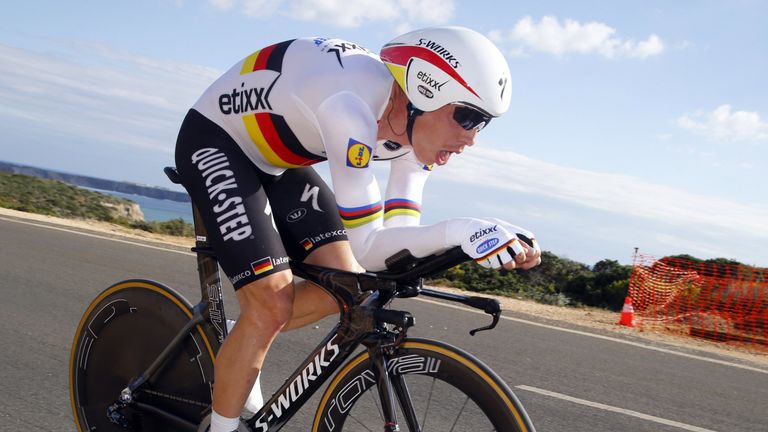 Tony Martin on stage 3 of the 2016 Volta ao Algarve