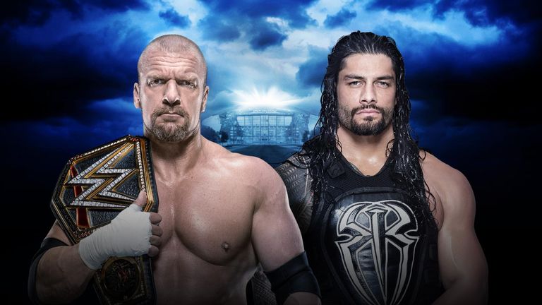 Triple H and Roman Reigns