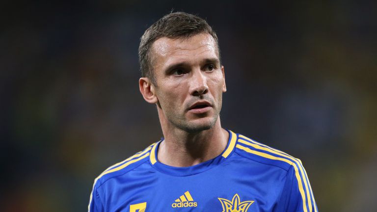 Former Ukrainian forward Andriy Shevchenko has joined his country's coaching staff 