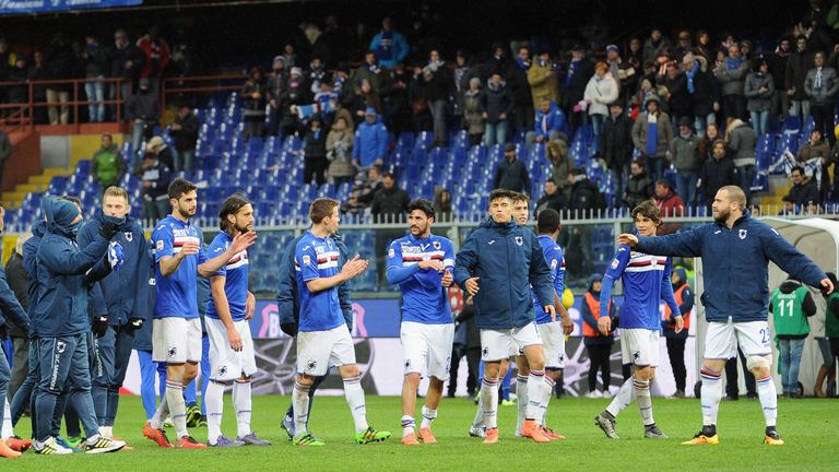 Sampdoria ended a barren run of form to secure a much needed win over Frosinone