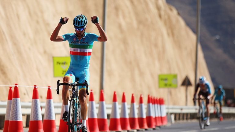 Vincenzo Nibali, Tour of Oman 2016, stage four, Green Mountain