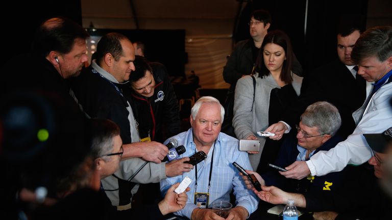 Wade Phillips of the Denver Broncos