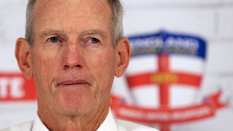 New England Rugby League head coach Wayne Bennett