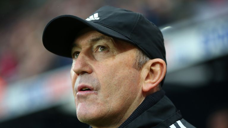 Tony Pulis was disappointed by the goal West Brom conceded at St James' Park