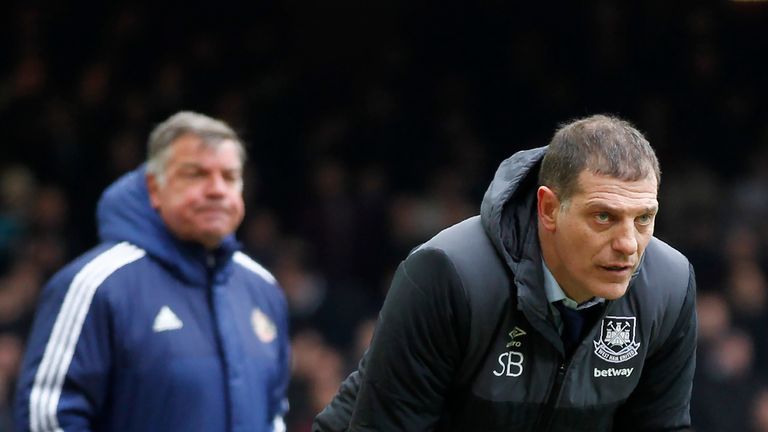 West Ham manager Slaven Bilic