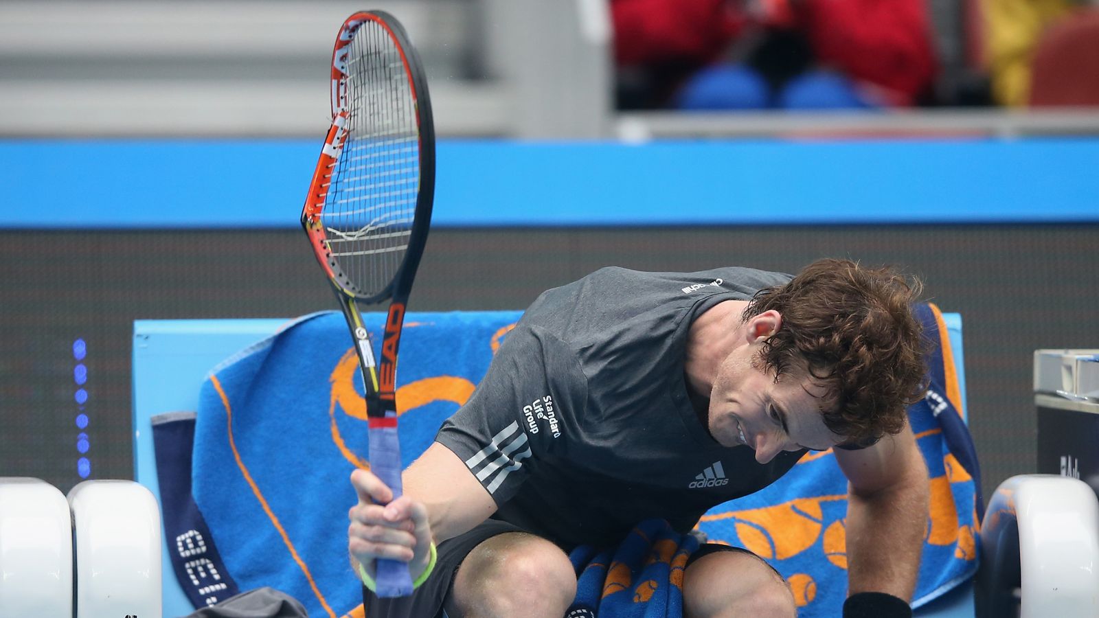 Andy Murray smashes racquet in Miami Open loss to Grigor Dimitrov ...