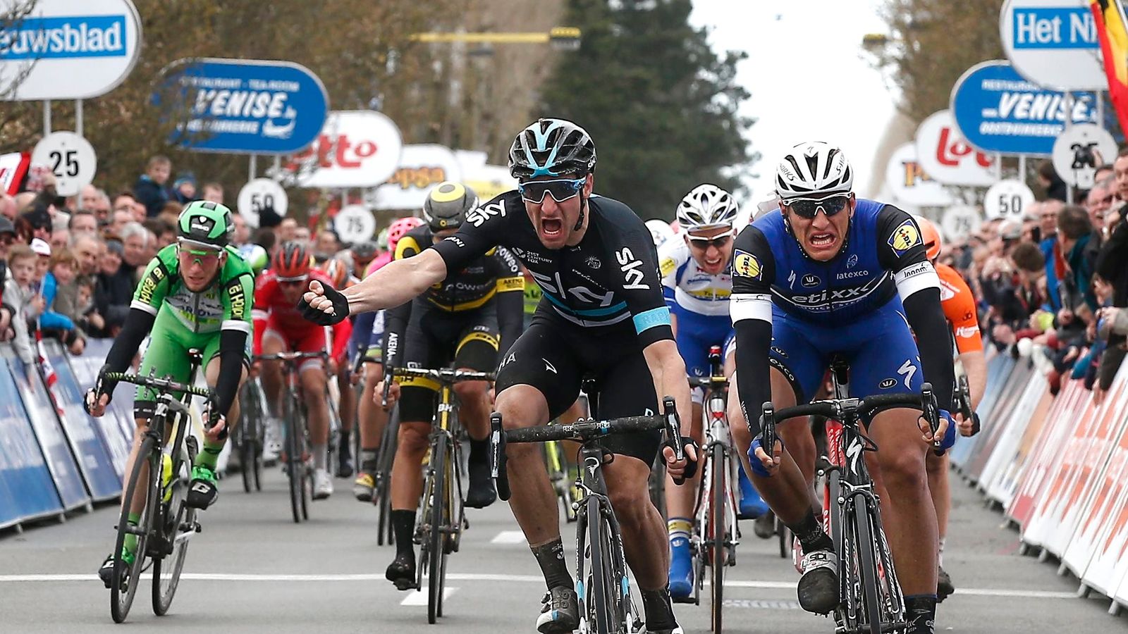 Elia Viviani wins second stage of Three Days of De Panne ...