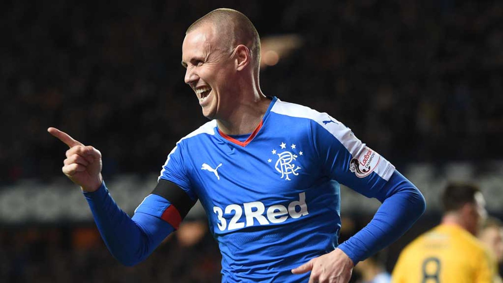 Rangers striker Kenny Miller laughs off Scott Brown's claims over Celtic's nearest challenger | Football News | Sky Sports