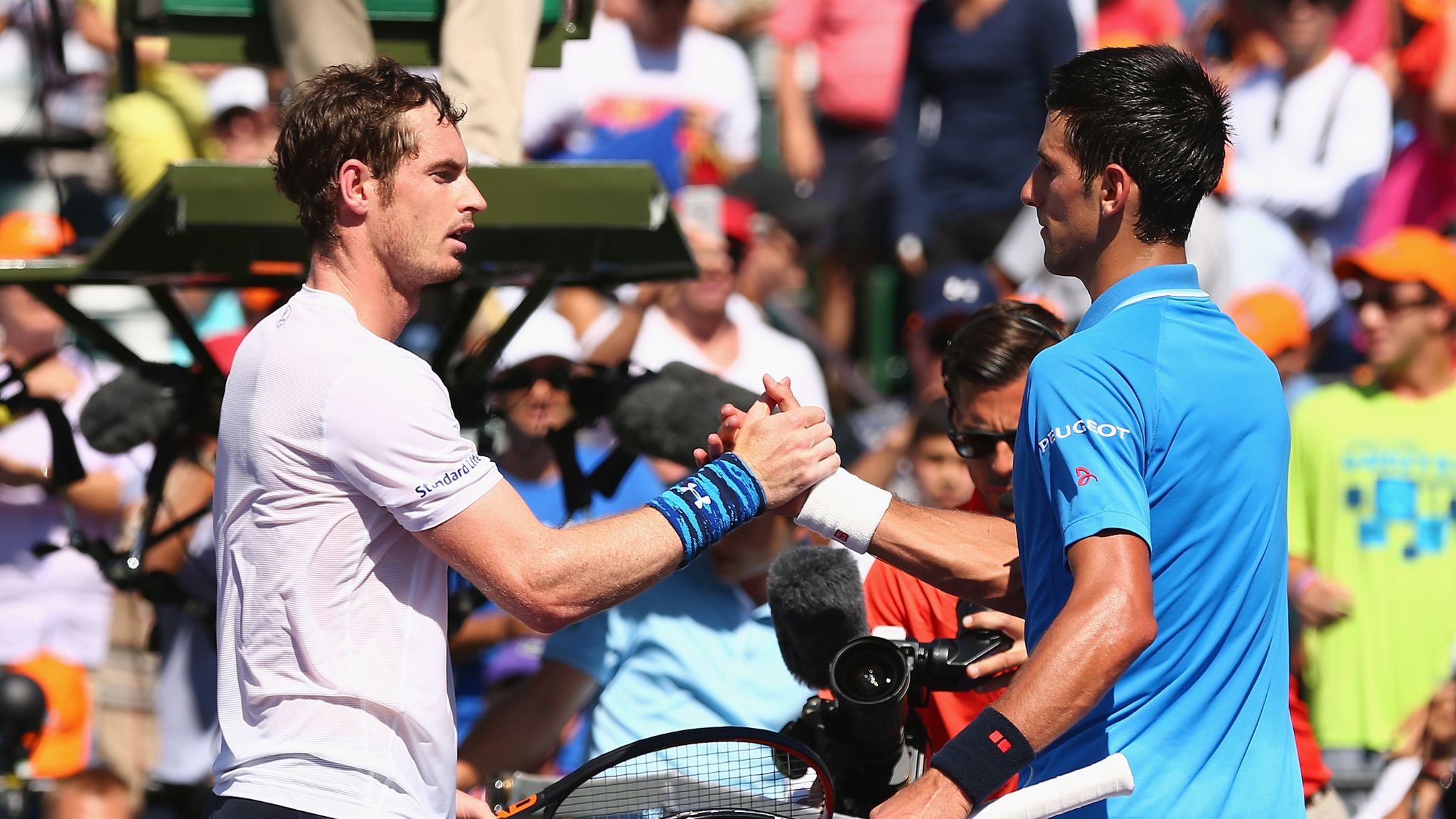 Andy Murray will face Novak Djokovic in the Madrid Open final Tennis