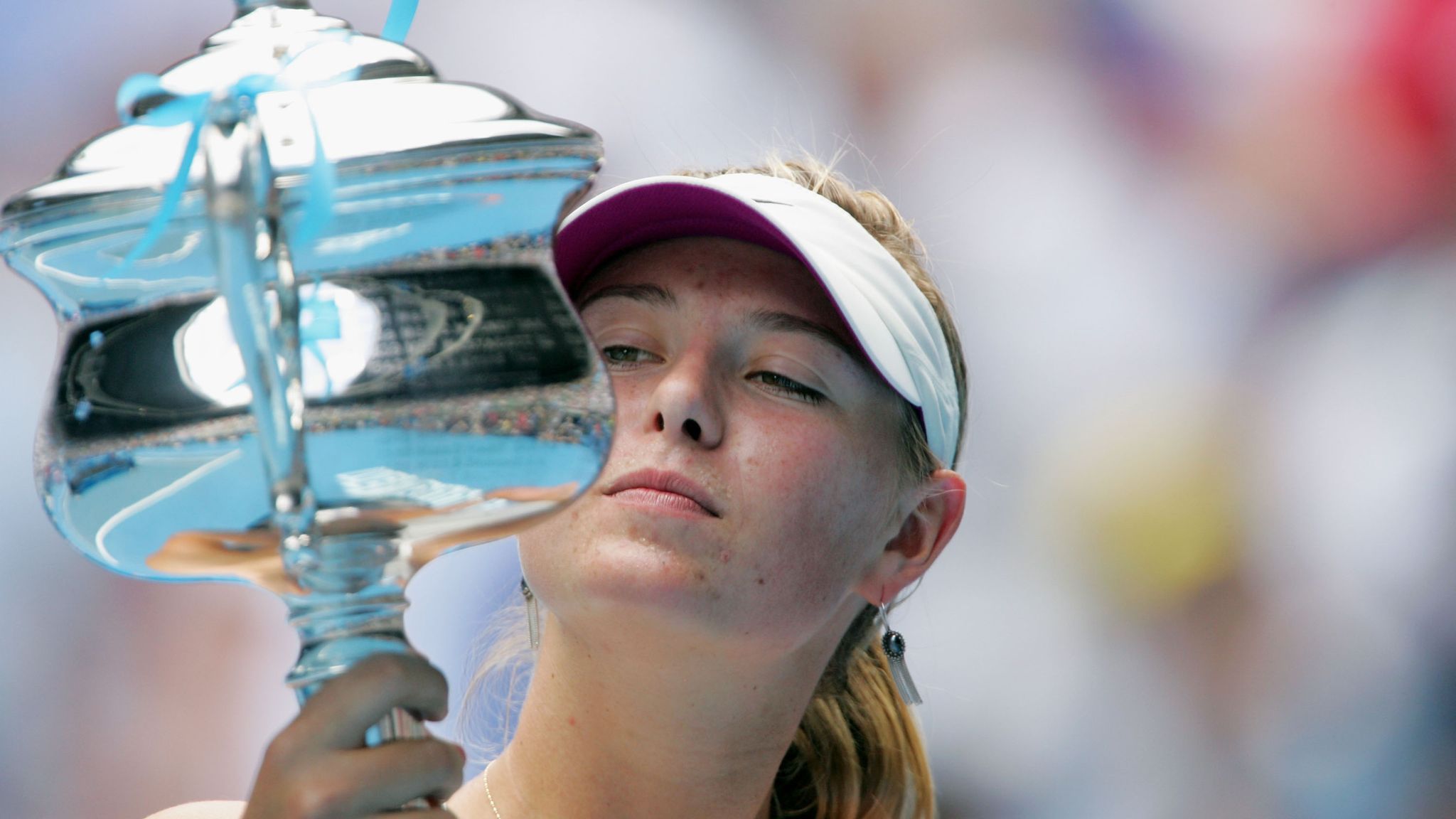 Mary open 5. Sharapova Australian open 2008.