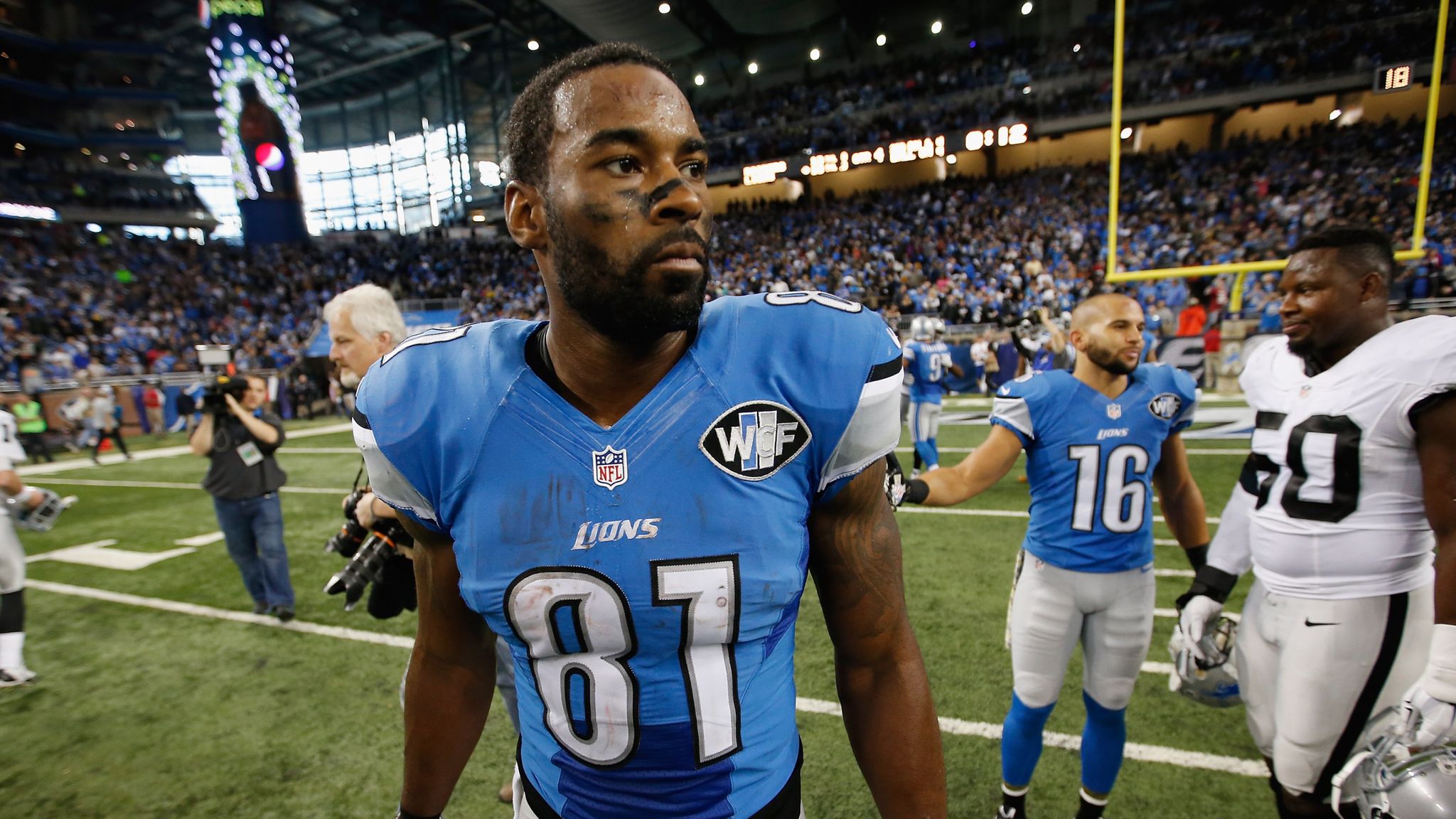 Lions' Calvin Johnson active Sunday, will start at Cleveland