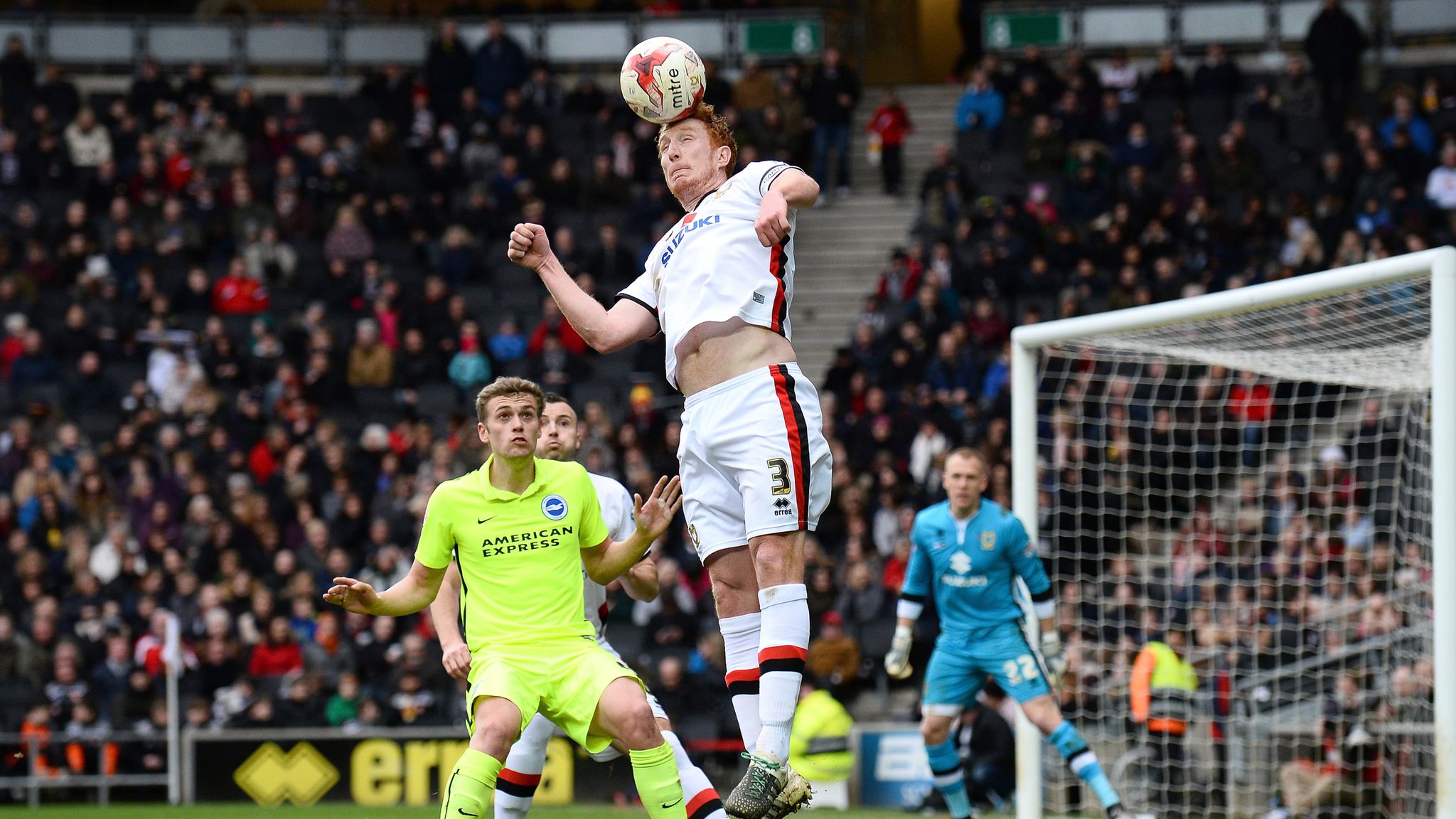 MK Dons 12 Brighton Tomer Hemed double seals Seagulls win Football