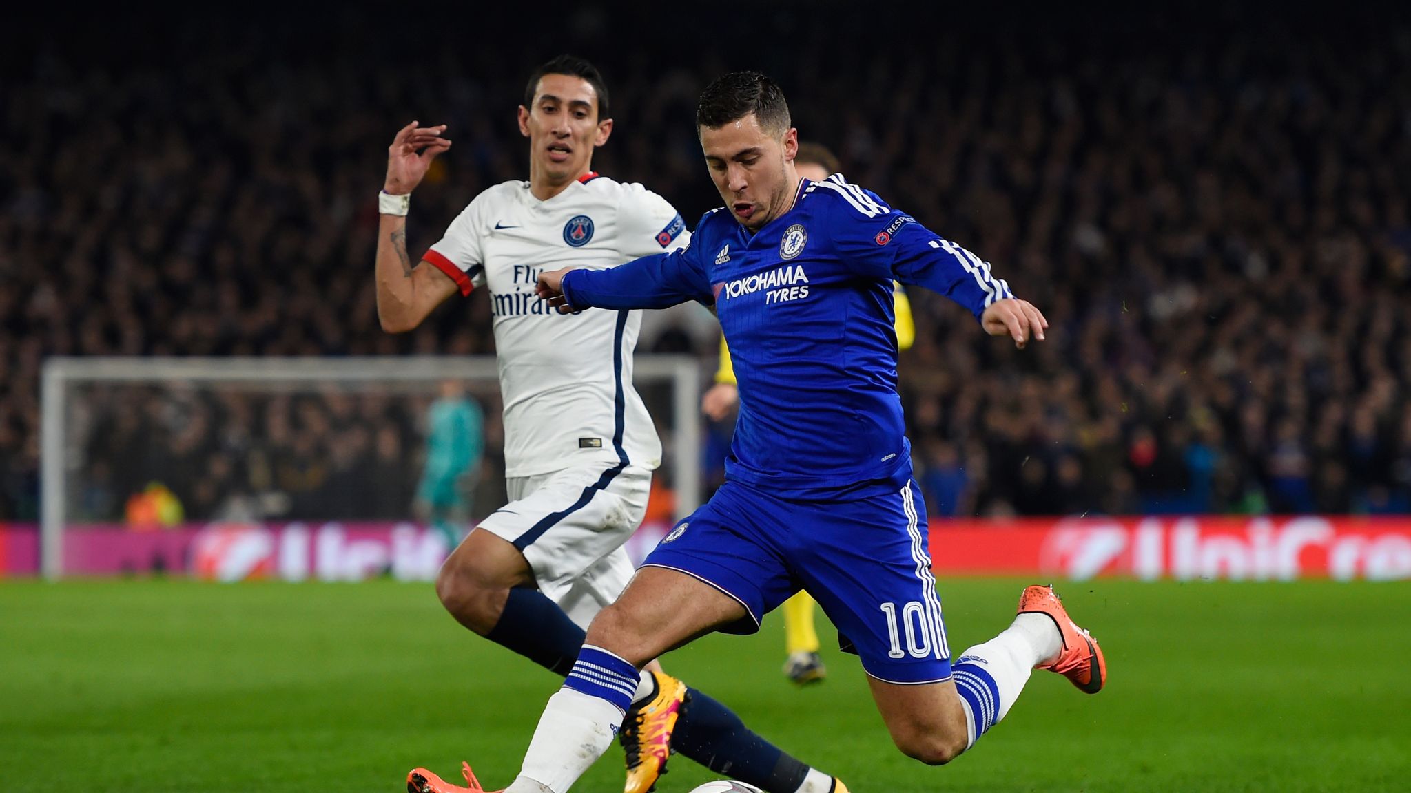 Branislav Ivanovic defends Eden Hazard after Chelsea's PSG loss | Football News | Sky
