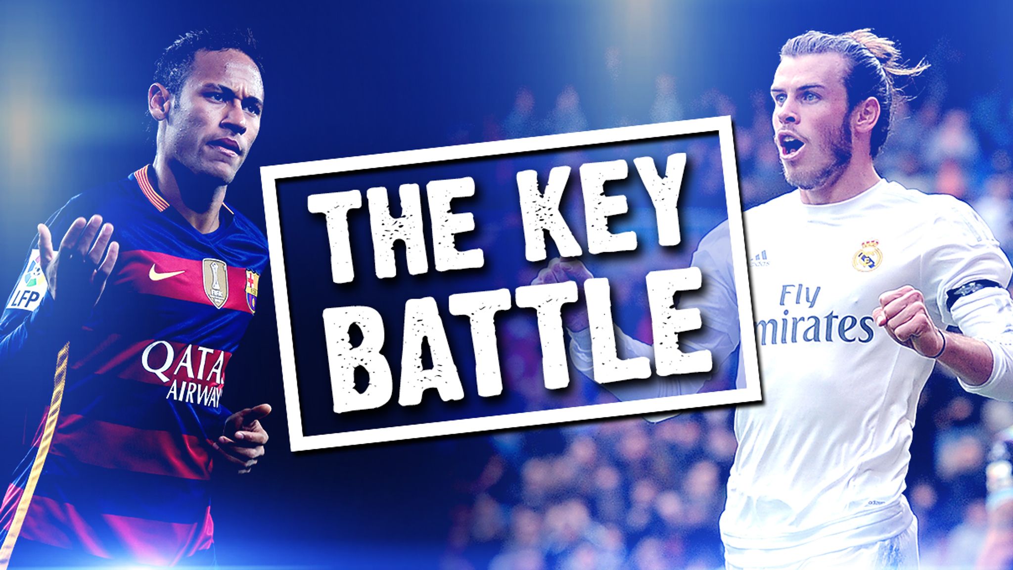 El Clasico : Messi and Neymar vs Ronaldo and Bale
