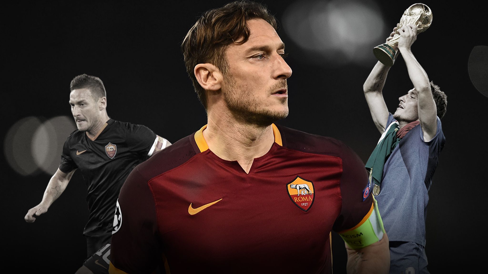 Francesco Totti: Champions League goodbye for the King of Rome? | Football News | Sky Sports