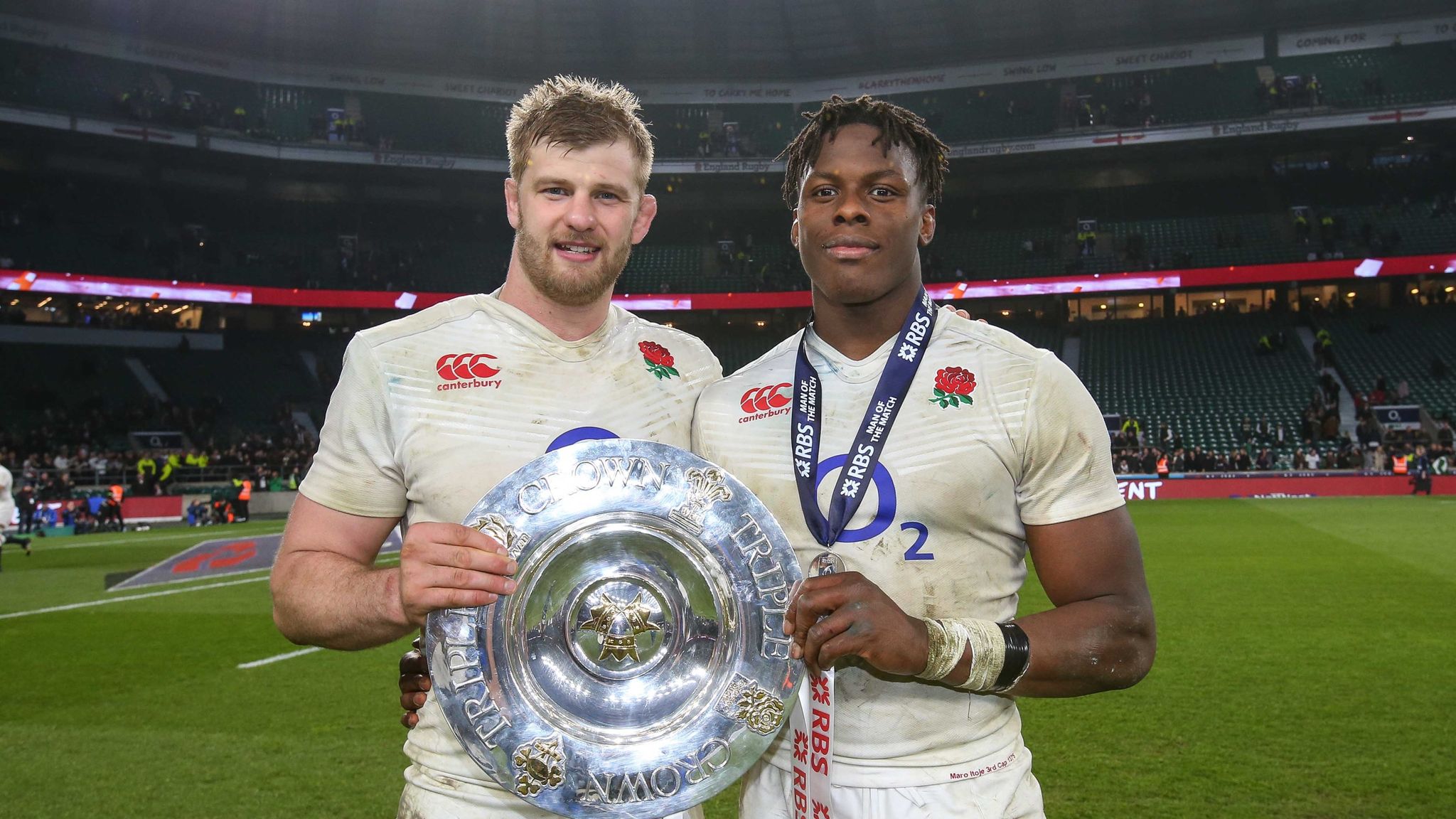 Saracens Extend Deals Of England Pair Maro Itoje And George Kruis Rugby Union News Sky Sports