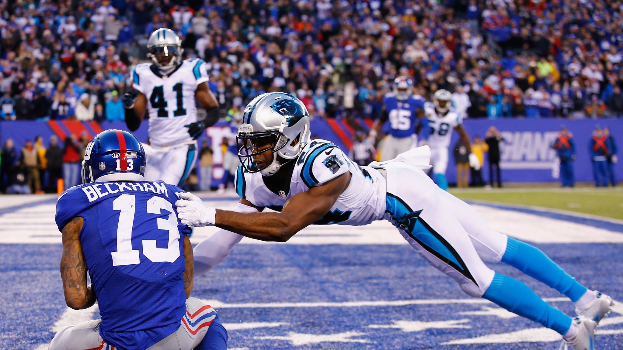 Josh Norman ready to 'impose my will' on Odell Beckham Jr., Giants