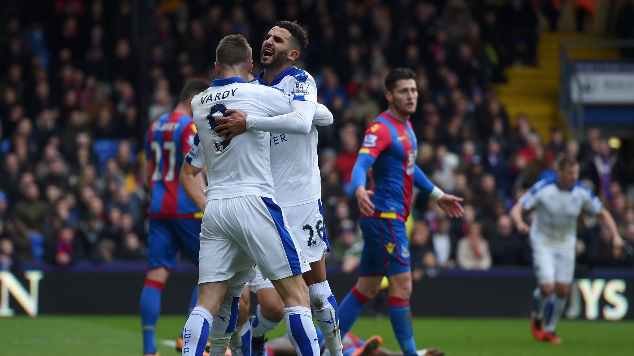 Vardy and Mahrez.