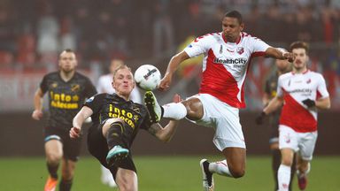  Sebastian Haller scored twice for Utrecht