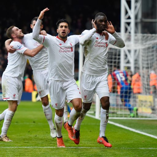 Palace 1-2 Liverpool