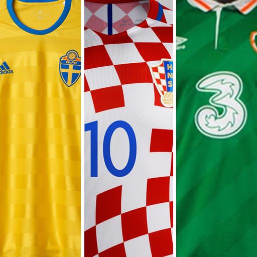 Rank the Euro 2016 kits
