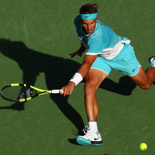 Nadal through, Wawrinka out