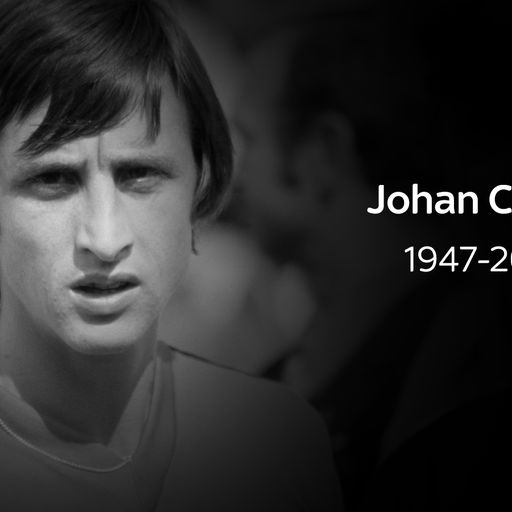 Dutch legend Cruyff dies