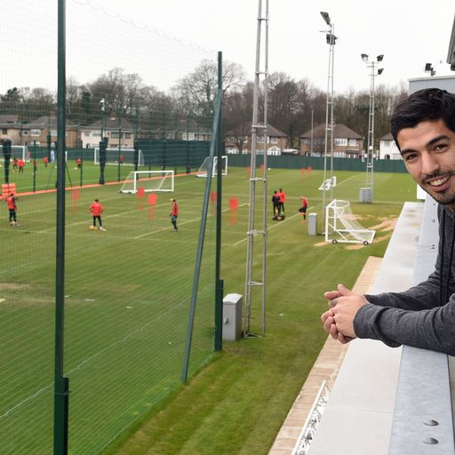 Suarez back at Liverpool