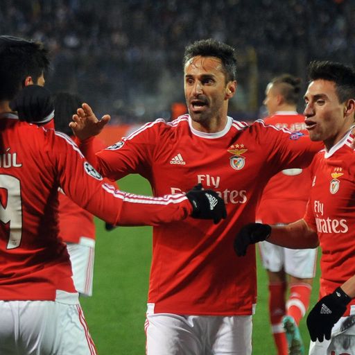 Zenit 1-2 Benfica (1-3 agg)