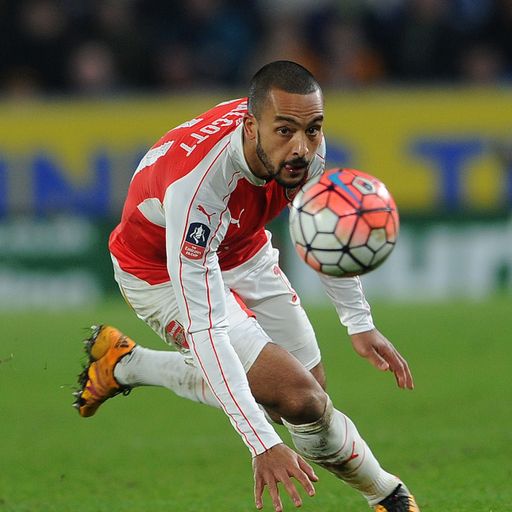 Walcott's next club odds