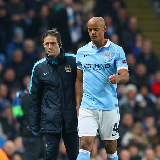 Wilmots: Two months out for Kompany