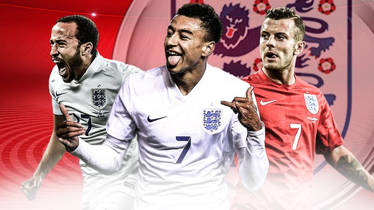 Andros Townsend, Jesse Lingard and Jack Wilshere are aiming for England calls