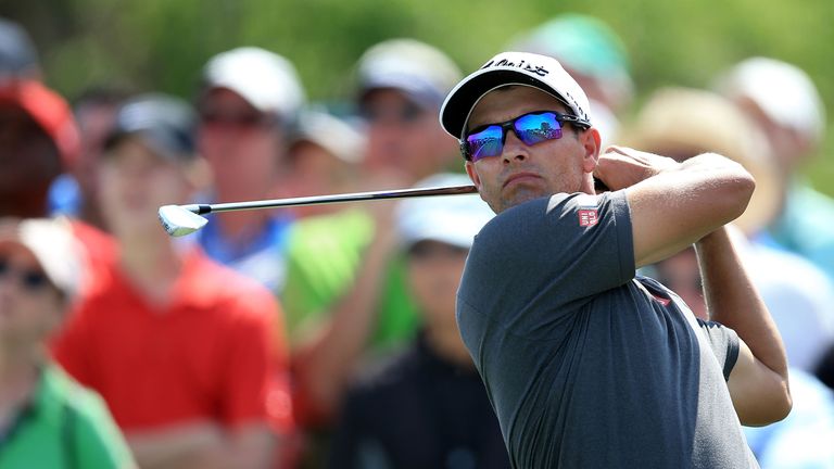 Scott is bidding to emulate the likes of Tiger Woods and Rory McIlroy and win three straight events on the PGA Tour