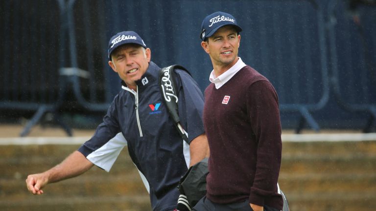 Scott will have Steve Williams back on his bag at Augusta