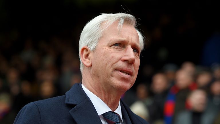  Alan Pardew Manager of Crystal Palace 
