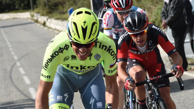 Alberto Contador, Richie Porte, Paris-Nice 2016, stage seven